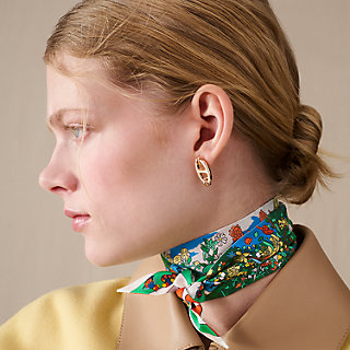 週末限定❗【新品】HERMES ♡ ツイリー スカーフ ポニー・ピット・ストップ Twilly 《ポニー・ピット・ストップ》 - ベージュ | Hermès